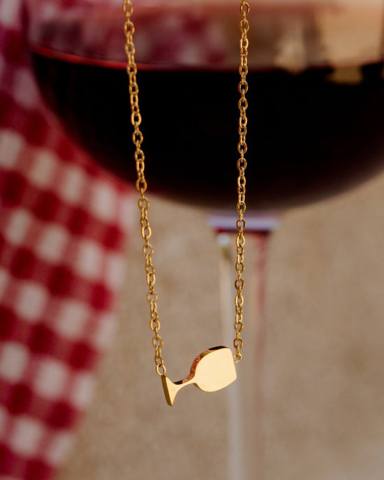 Vino Veritas Necklace Roségold