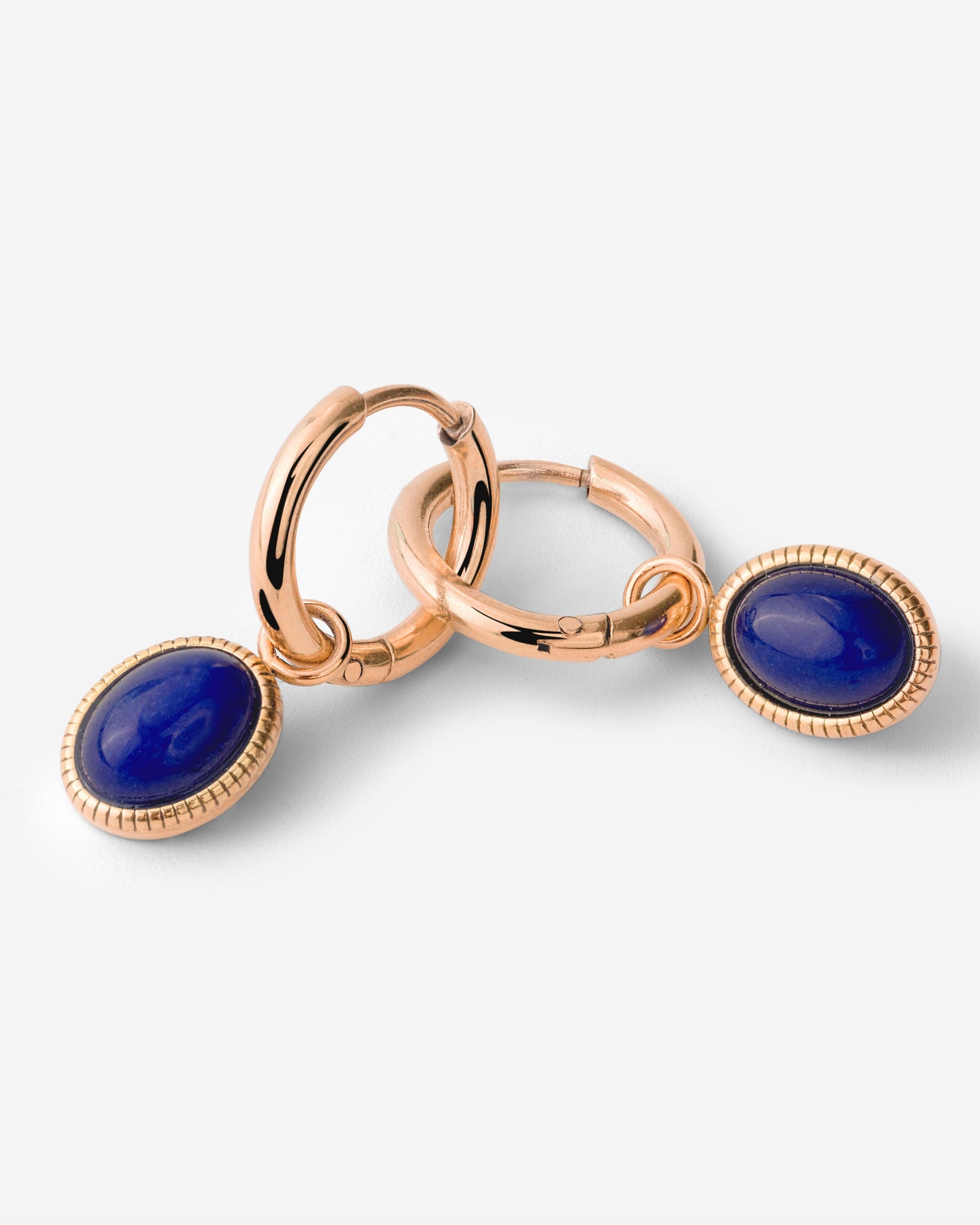 Deep Sea Hoop Set Small Roségold