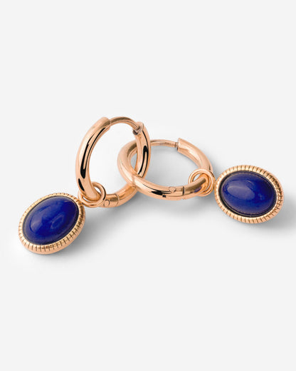 Deep Sea Hoop Set Small Roségold
