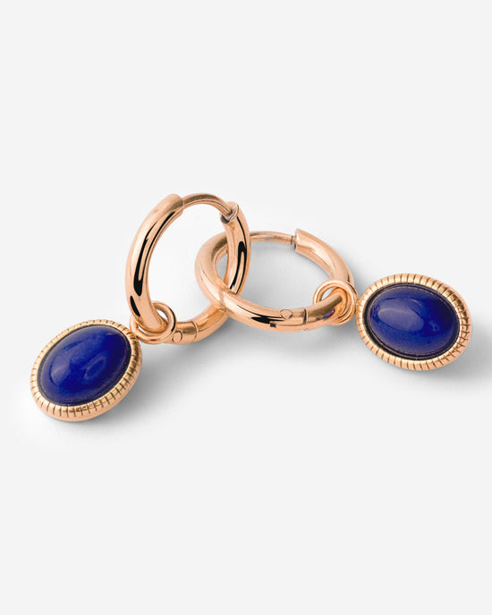 Deep Sea Hoop Set Small Roségold