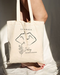Jutetasche Darling, You're a Goddess