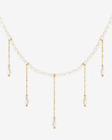 Lolas Love Pearl Power Necklace Gold