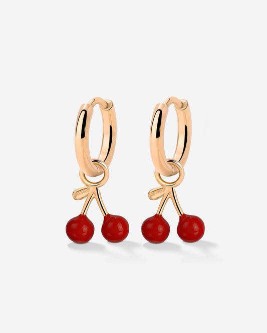 Very Cherry Hoop Set Baby Roségold