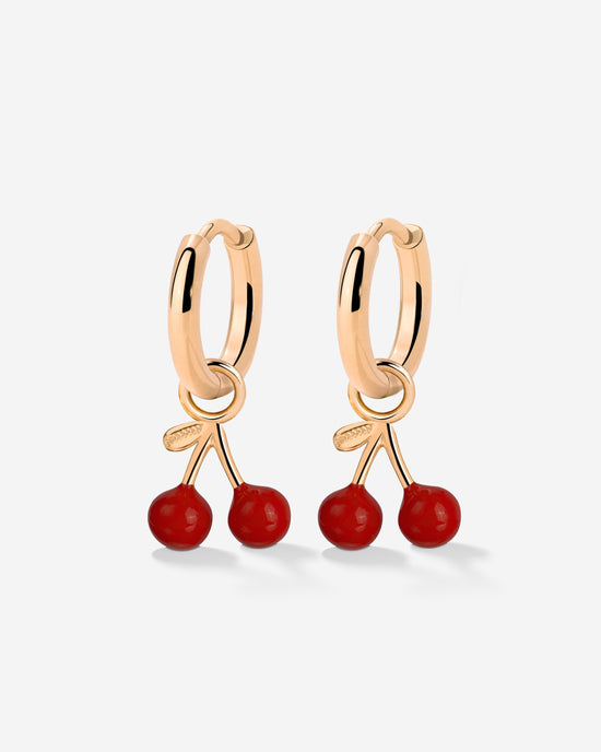 Very Cherry Hoop Set Baby Roségold