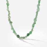 Sea Glass Necklace Gold