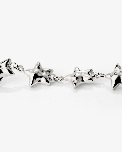Luminaries Hoop Set Small Silber