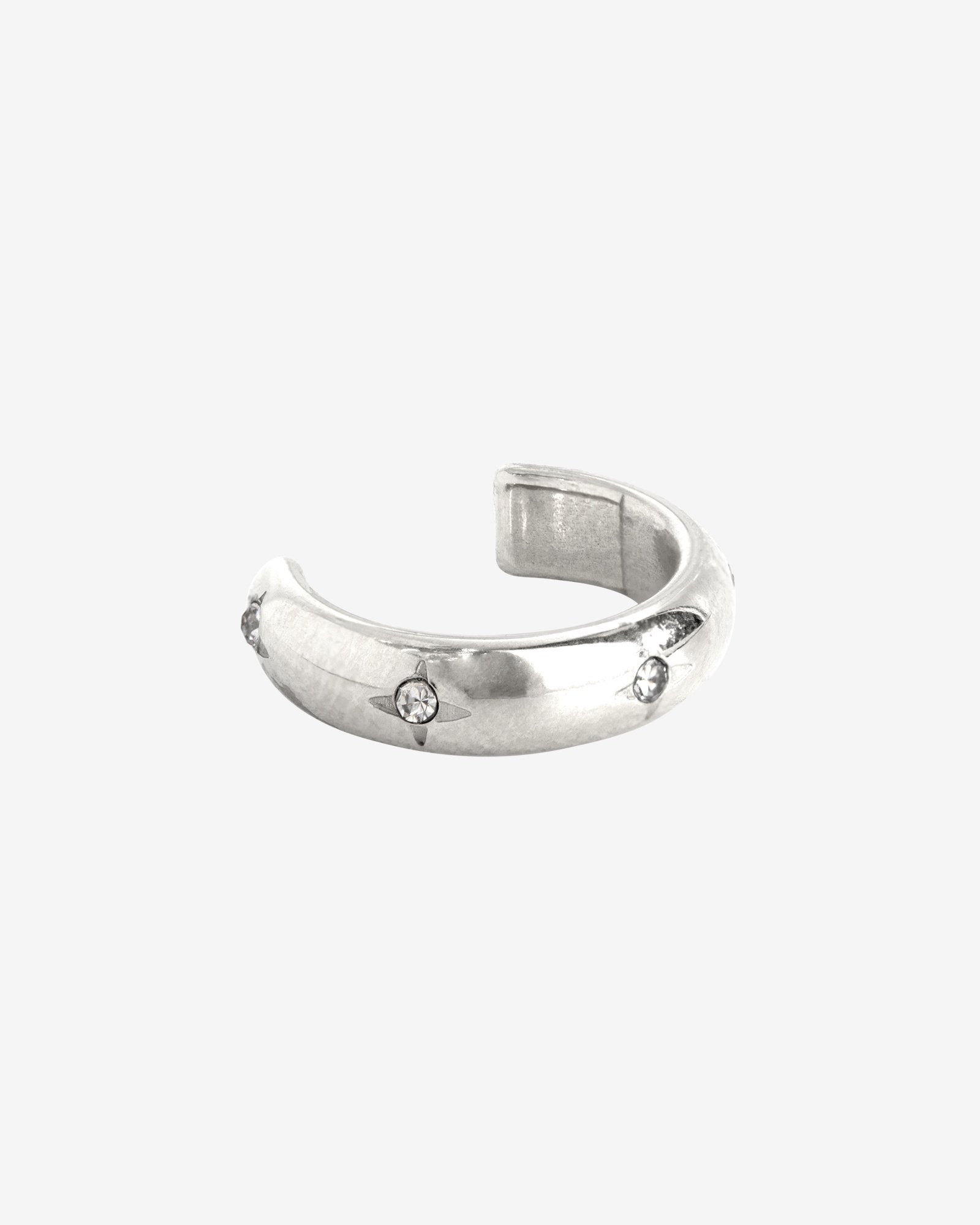 Stargaze Ear Cuff Silber