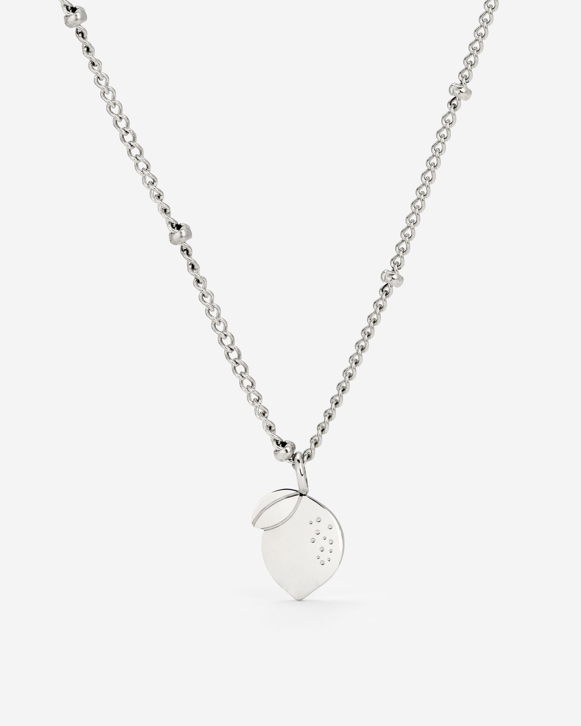 When Life gives you Lemons Necklace Silber