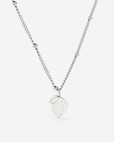 When Life gives you Lemons Necklace Silber