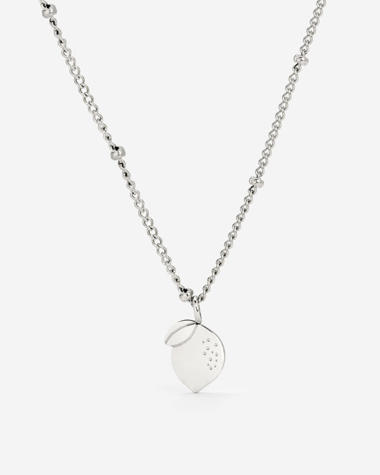 When Life gives you Lemons Necklace Silber