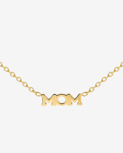 Mom Forever Necklace Gold