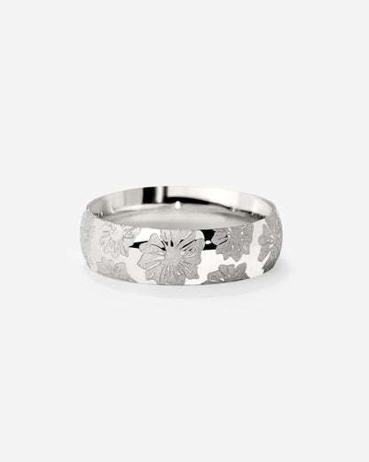 Everbloom Ring Silber