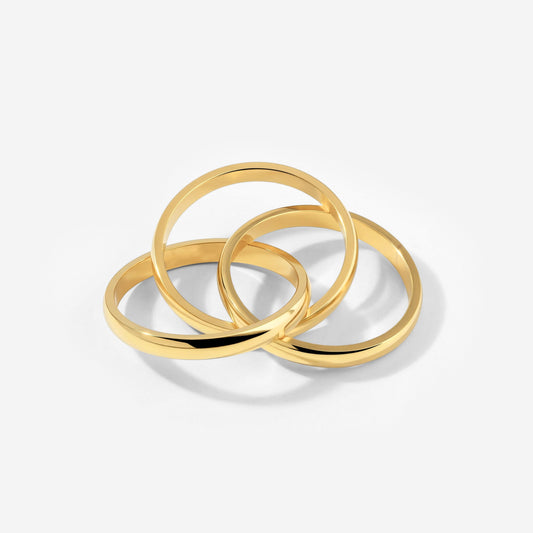 Trilogy Ring Gold