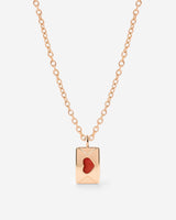 Love Letter Necklace Roségold