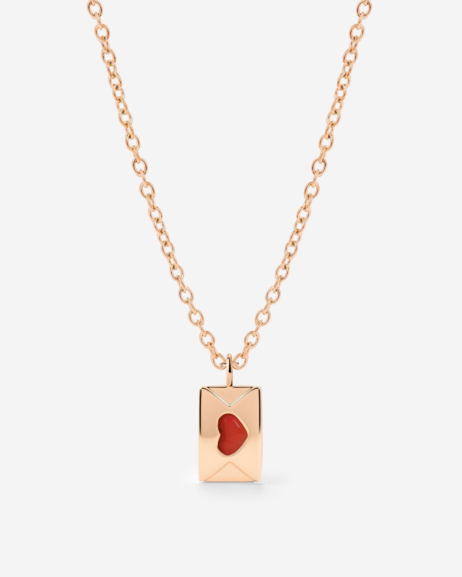 Love Letter Necklace Roségold