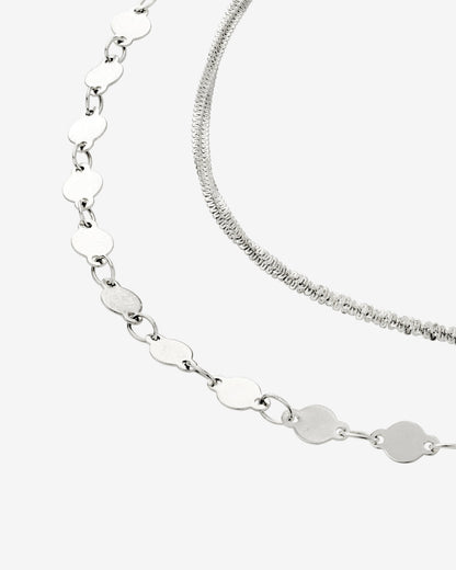 Timeless Ties Necklace Silber