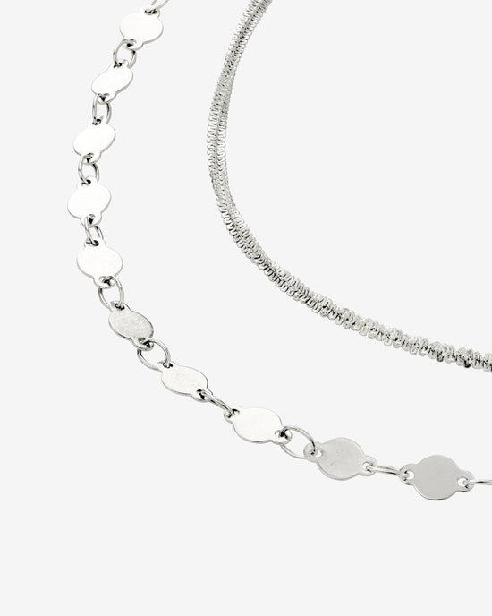 Timeless Ties Necklace Silber