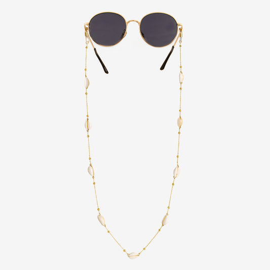 Beach Babe Sunglasses Chain Gold