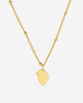 When Life gives you Lemons Necklace Gold