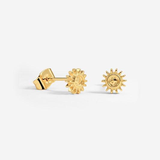 Sun Lover Studs Gold