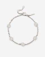 Boho Coin Bracelet Silber