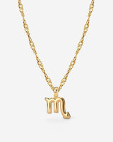 Scorpio Bubble Necklace Gold