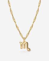 Scorpio Bubble Necklace Gold