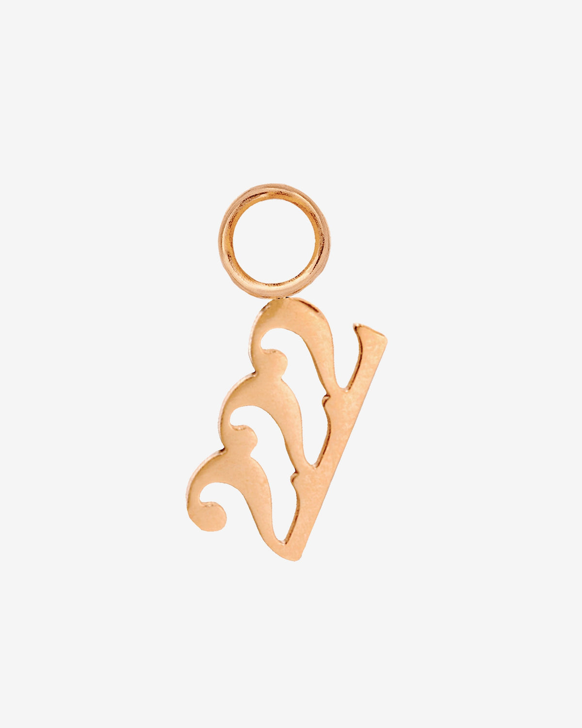 Angel Number 222 Hoop Set Small Roségold