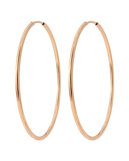 Super Maxi Hoops Roségold