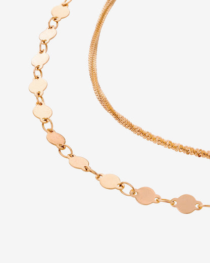 Timeless Ties Necklace Roségold