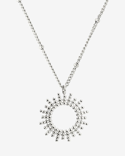 Sunny Beads Necklace Silber