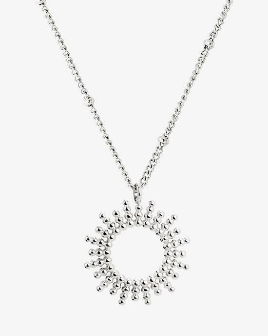 Sunny Beads Necklace Silber