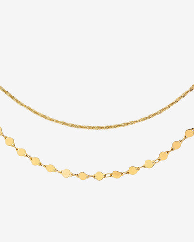 Timeless Ties Necklace Gold