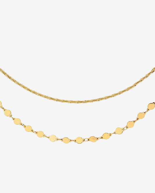 Timeless Ties Necklace Gold