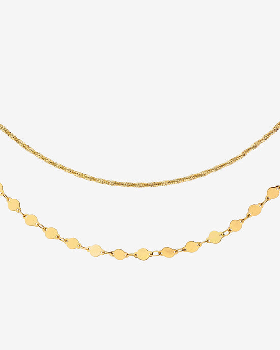 Timeless Ties Necklace Gold