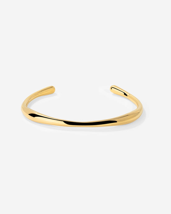 Graceful Curves Bangle Gold