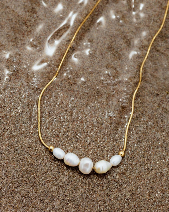 Pearlessence Choker Silber