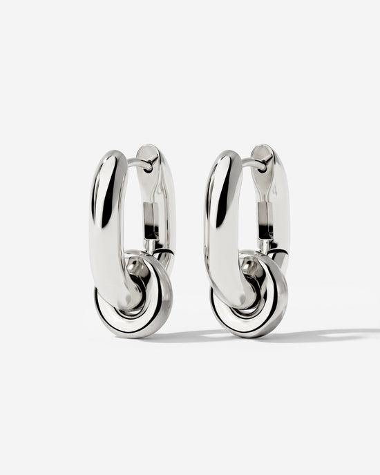 Chunky Full Circle Oval Hoop Set Baby