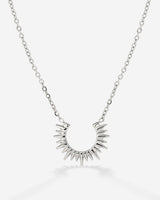Icicle Necklace Silber