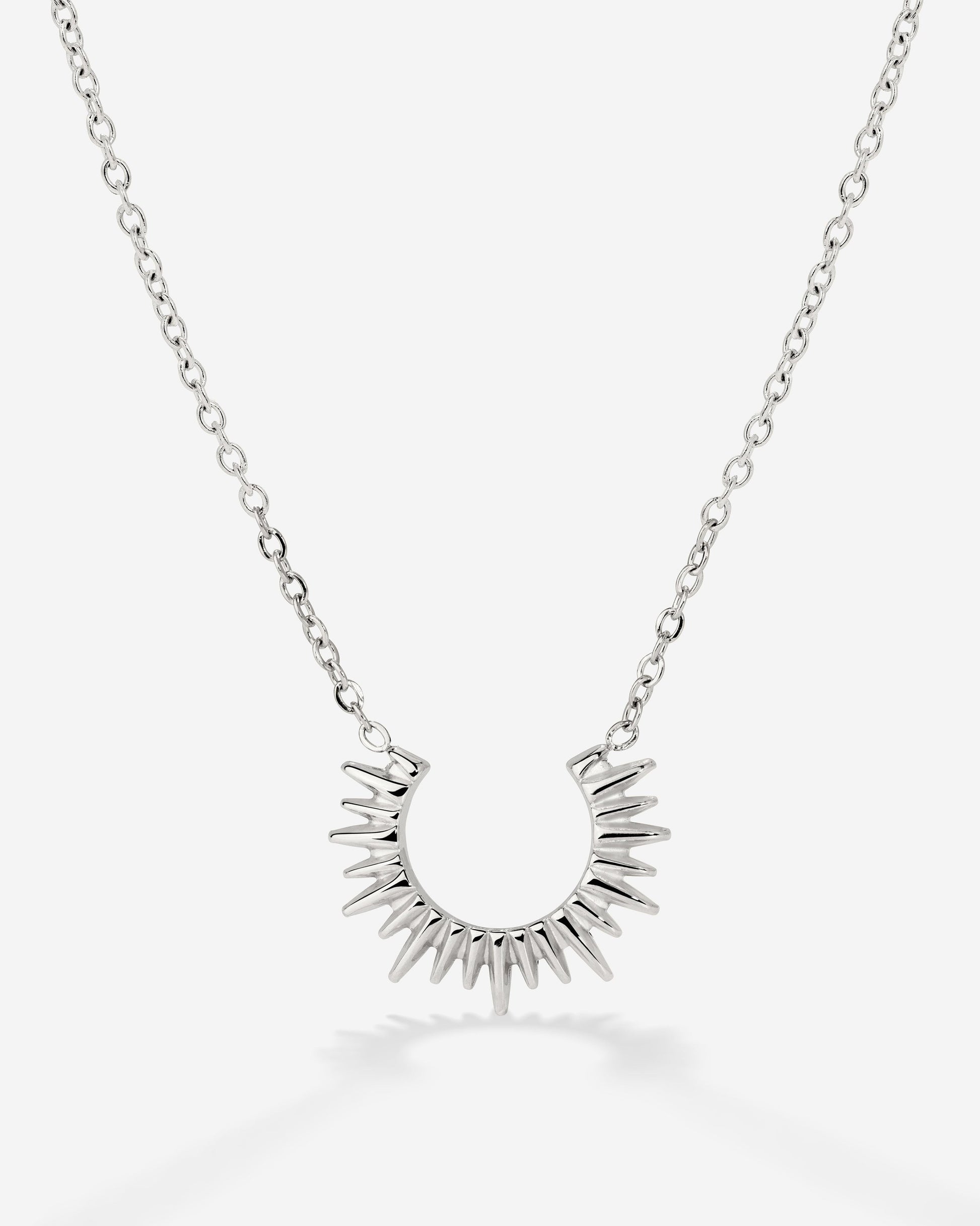Icicle Necklace Silber