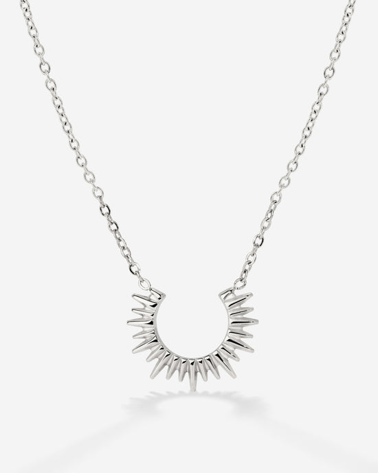 Icicle Necklace Silber