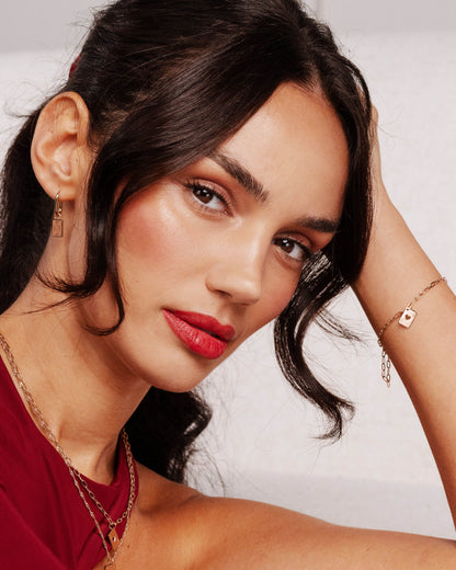 Ace Up the Sleeve Bracelet Roségold