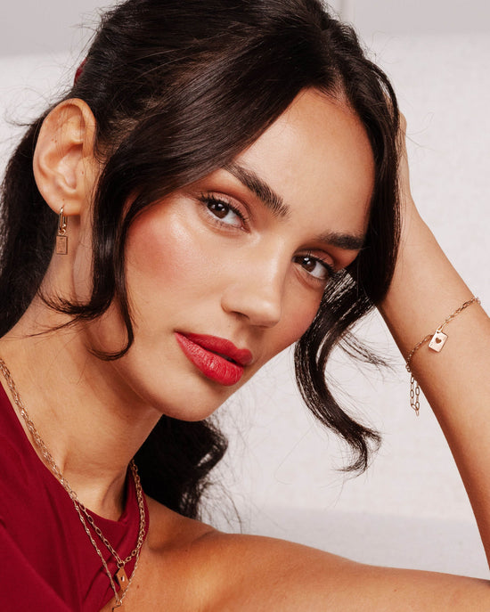 Ace Up the Sleeve Bracelet Roségold