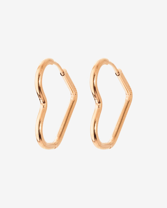 Heartily Hoops Small Roségold
