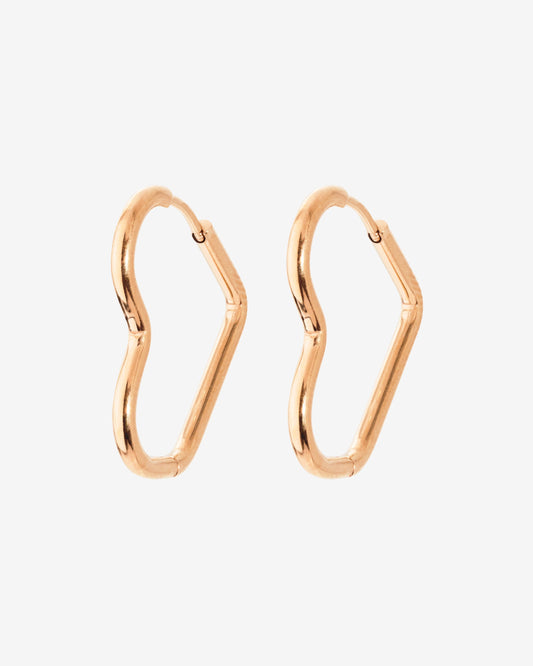 Heartily Hoops Small Roségold