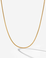 Slim Round Snake Necklace