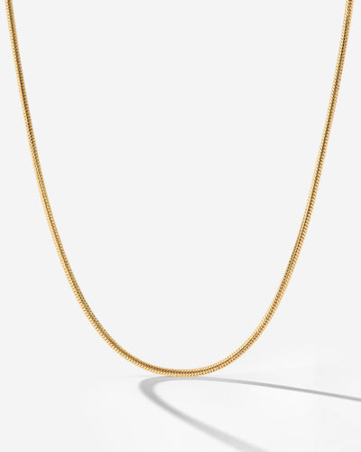 Slim Round Snake Necklace
