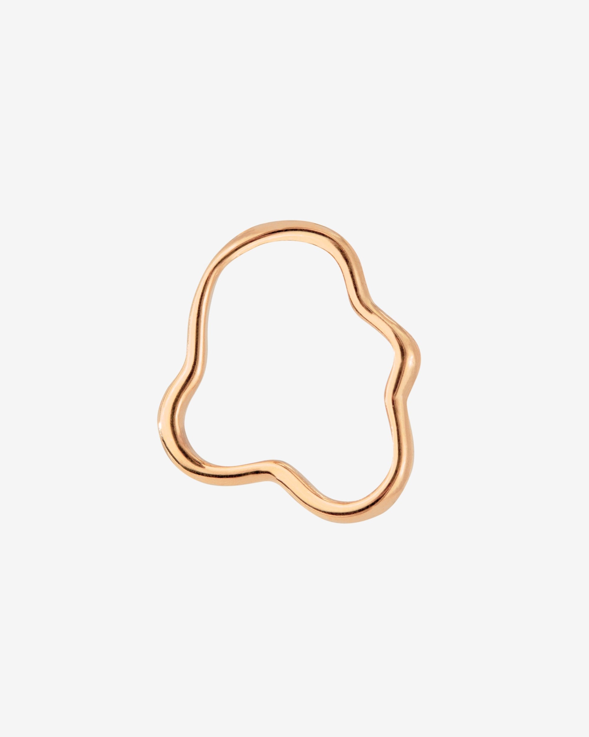 Forming Fluids Oval Hoop Set Baby Roségold