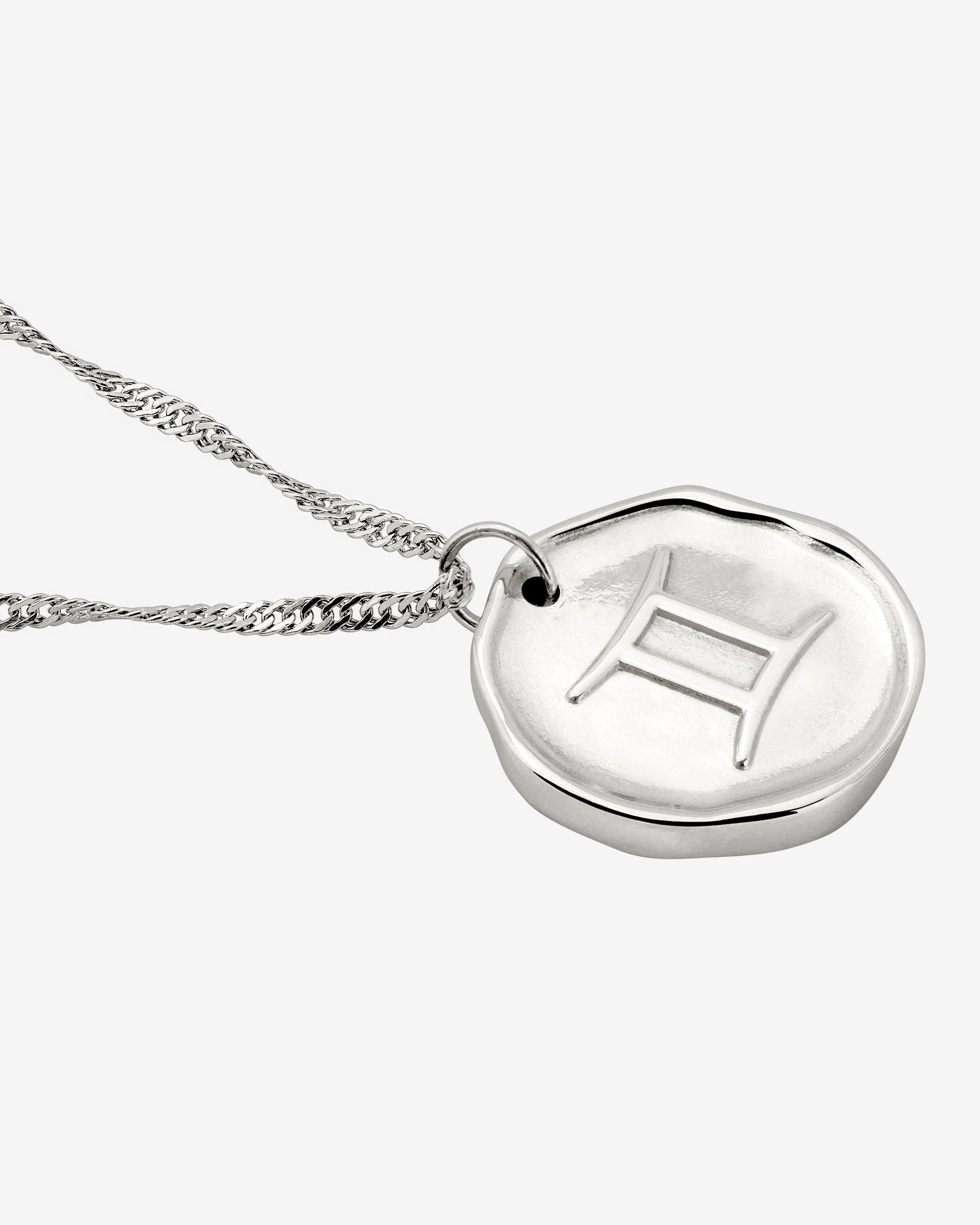 Zodiac Necklace – Gemini / Zwilling Silber