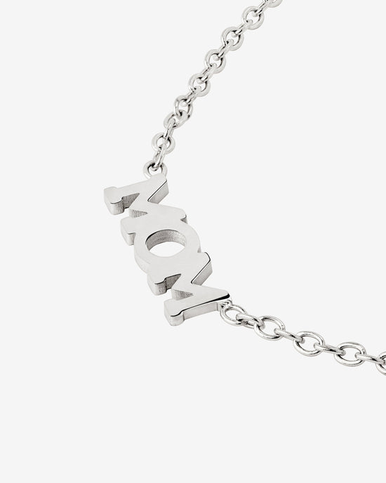 Mom Forever Necklace Silber
